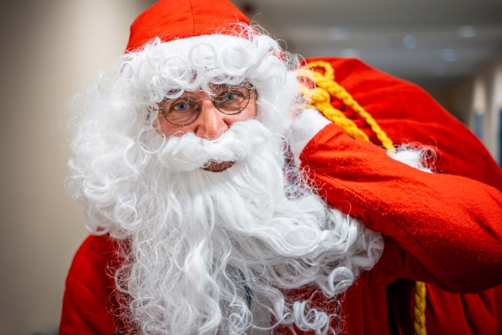 Wie fand unser Weihnachtsmann eigentlich die Weihnachtsfeier bei der Nordbahn?